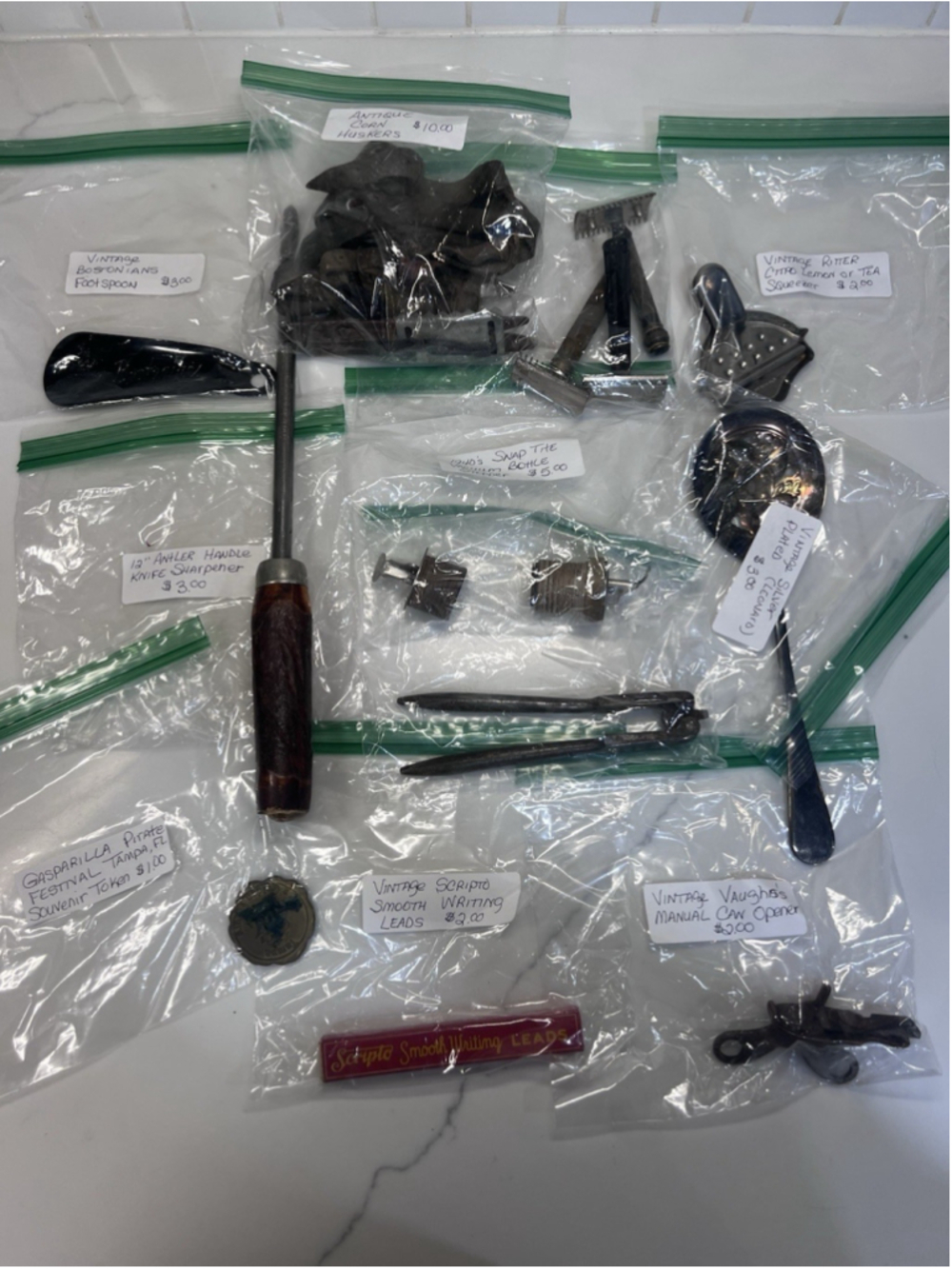 Vintage Misc Lot Of Metal Tools And Items